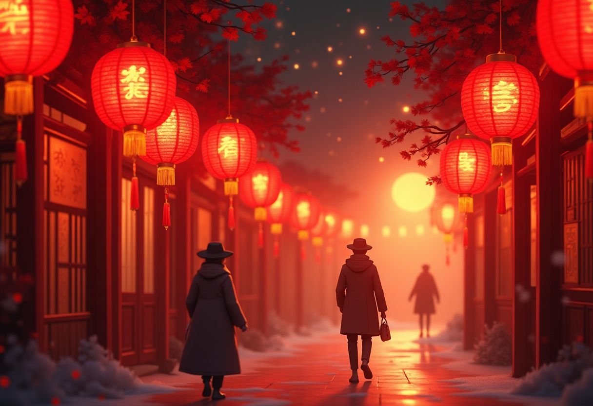 AI黄色漫剧 精品案例 - 悬疑剧场春节档整合营销